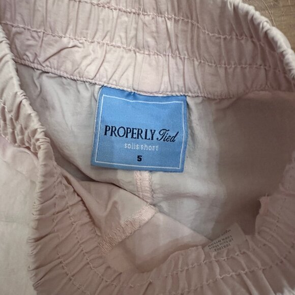 EUC Properly Tied Girls' Light Pink Solis Short - Picture 2 of 3